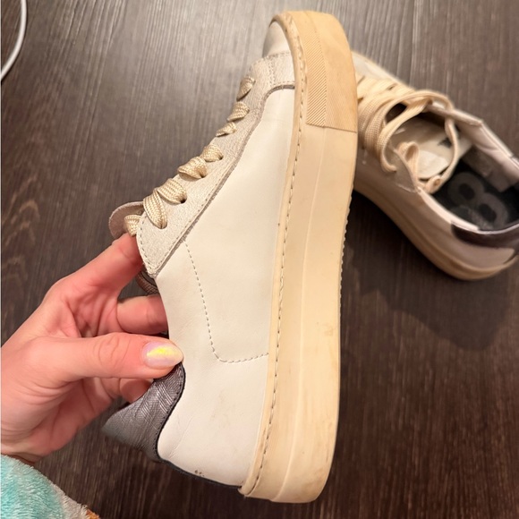 P448 Thea Chalk Platform Sneakers - Picture 7 of 11